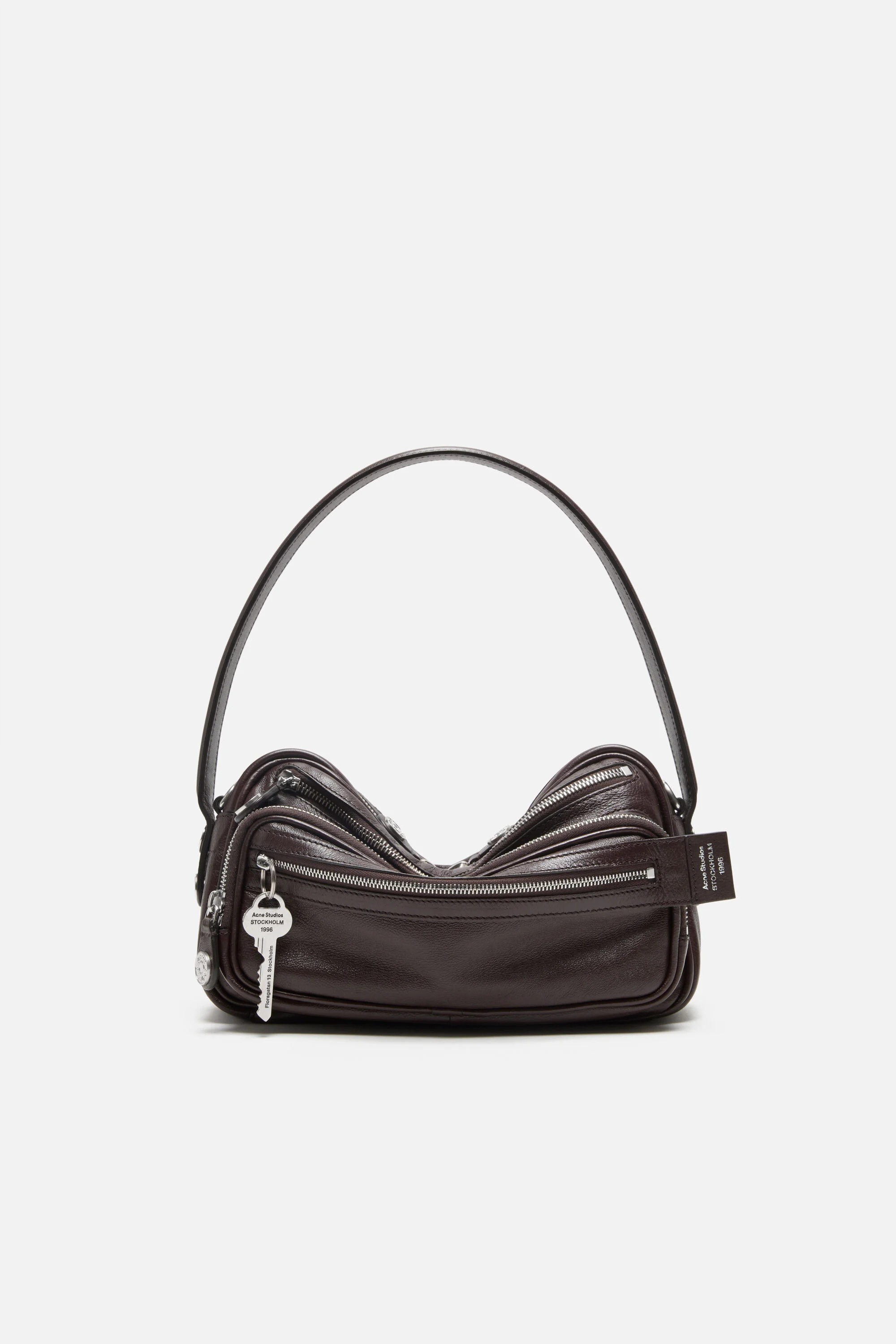 Camero party shoulder bag - Chocolate brown - 1