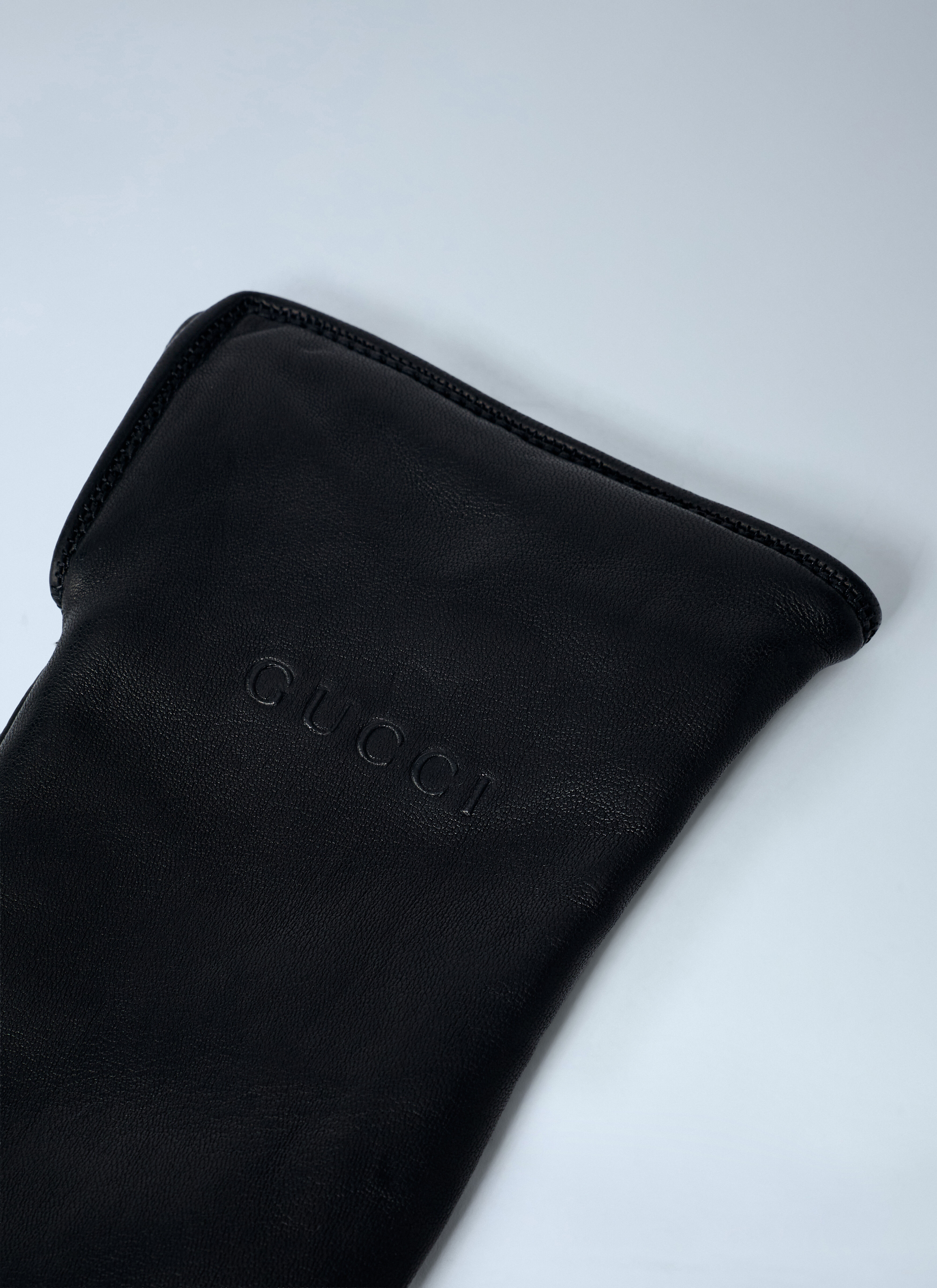 Logo Embossed Gloves - 4