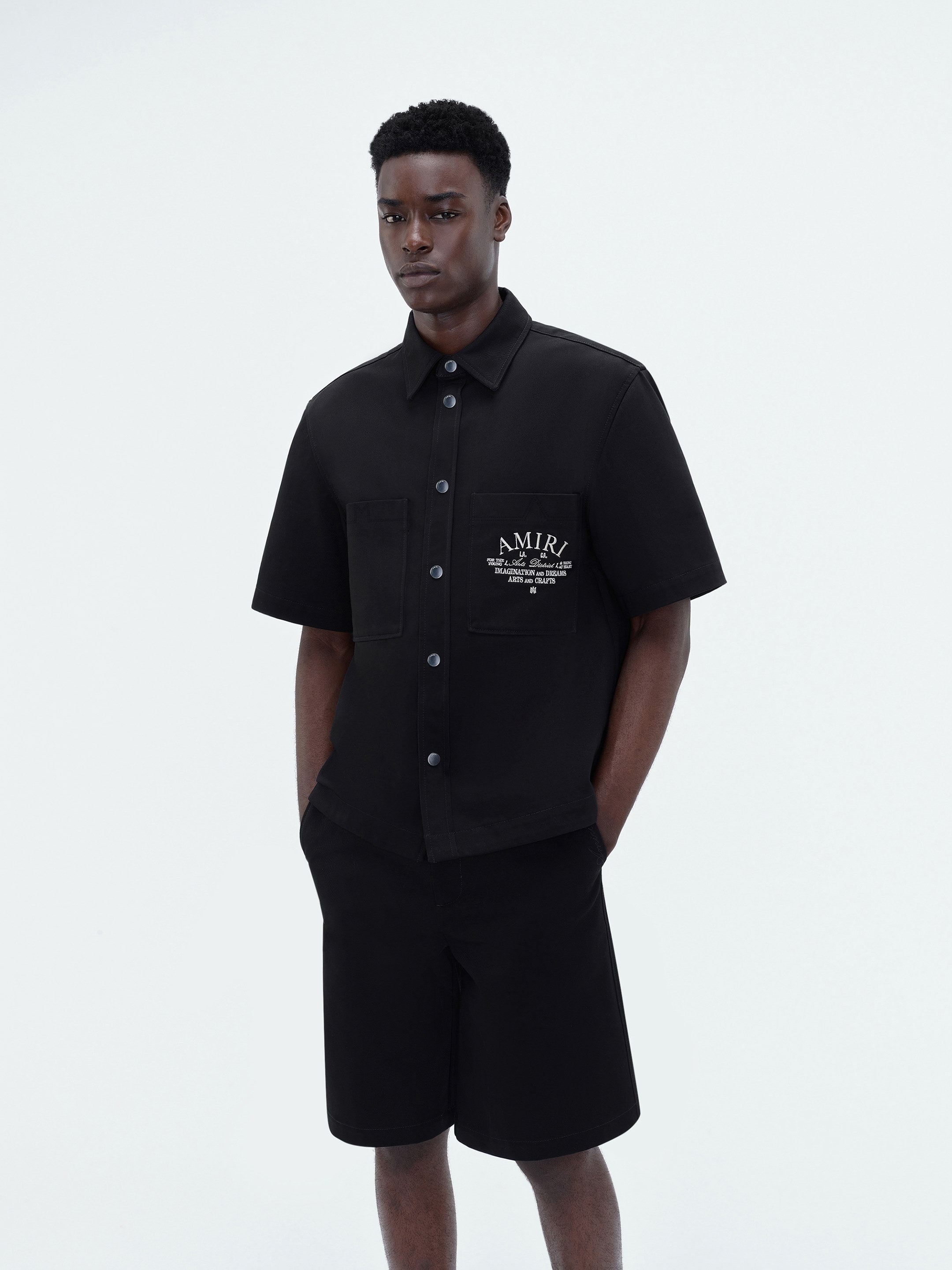 AMIRI ARTS DISTRICT CAMP SHIRT - 3