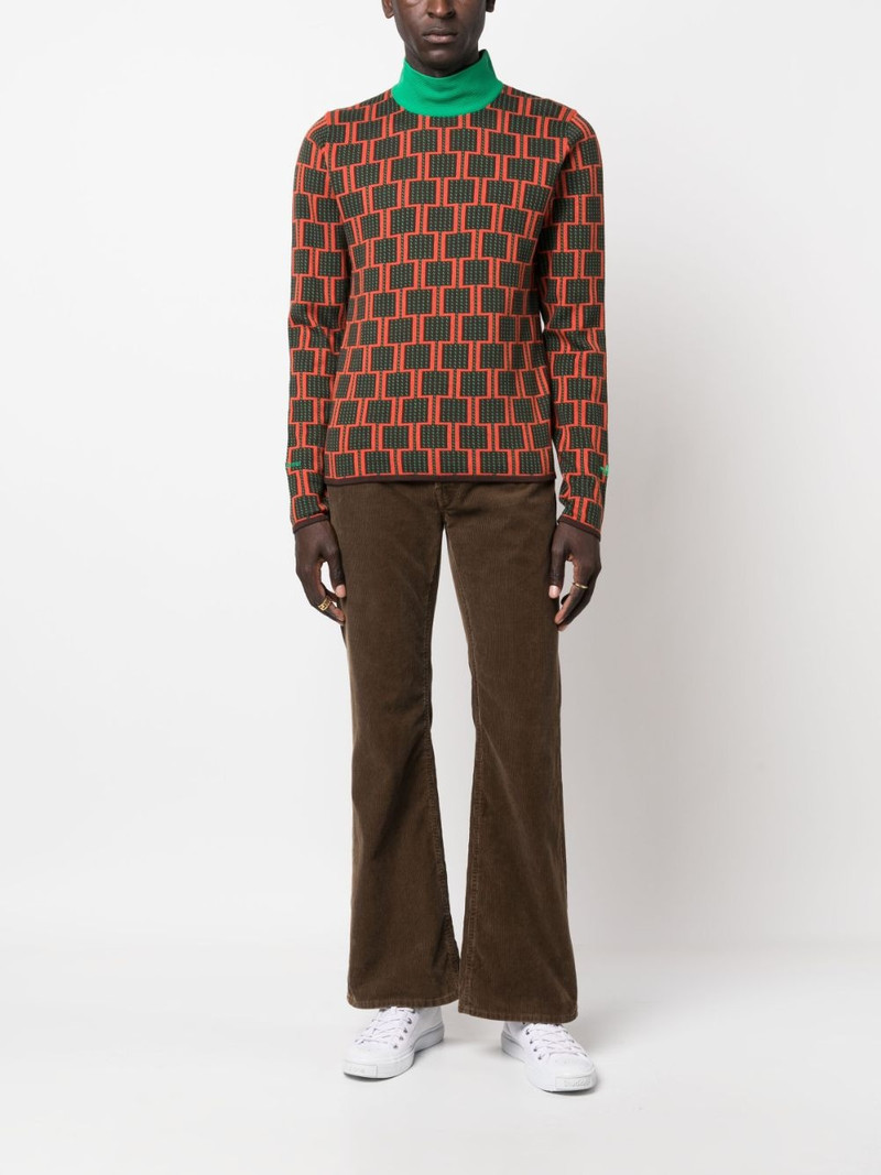adidas abstract-print sweatshirt outlook
