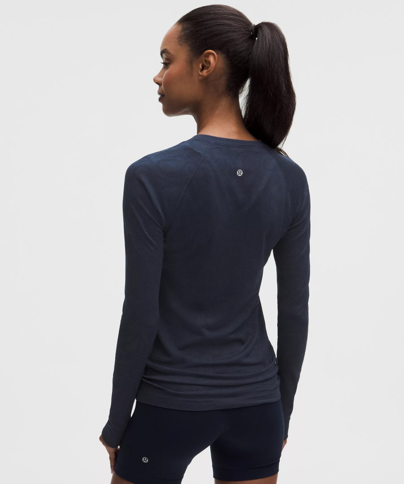 Swiftly Tech Long-Sleeve Shirt 2.0 Hip Length *Paisley 3