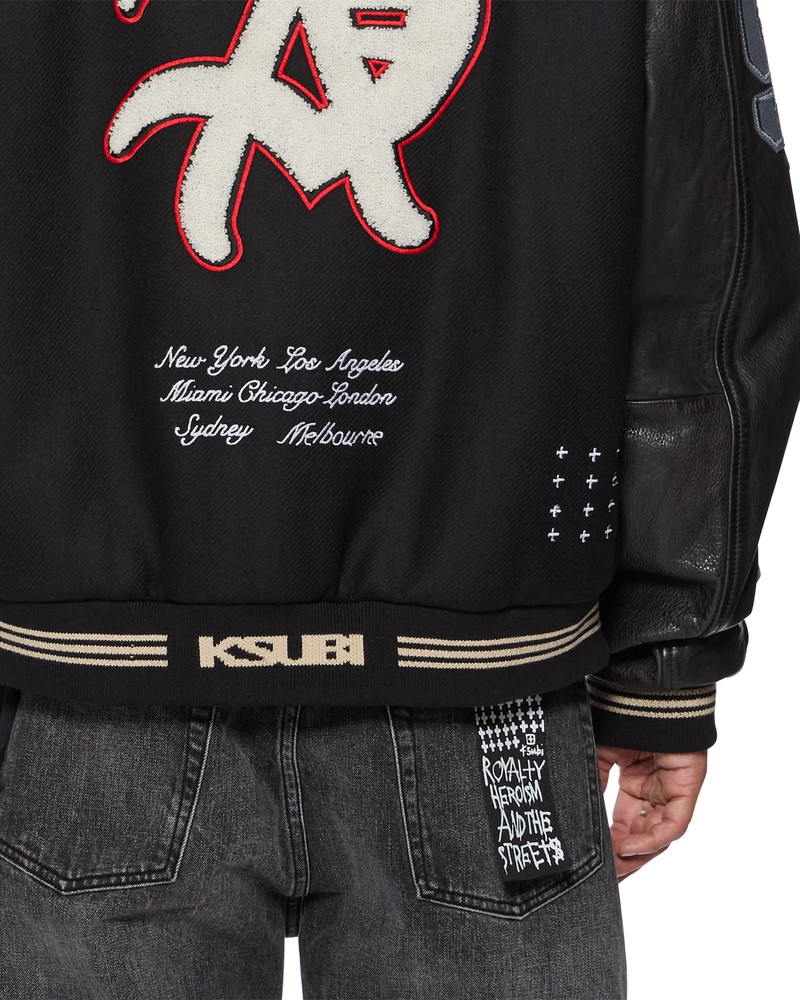 PLAYOFF VARSITY JACKET BLACK 6