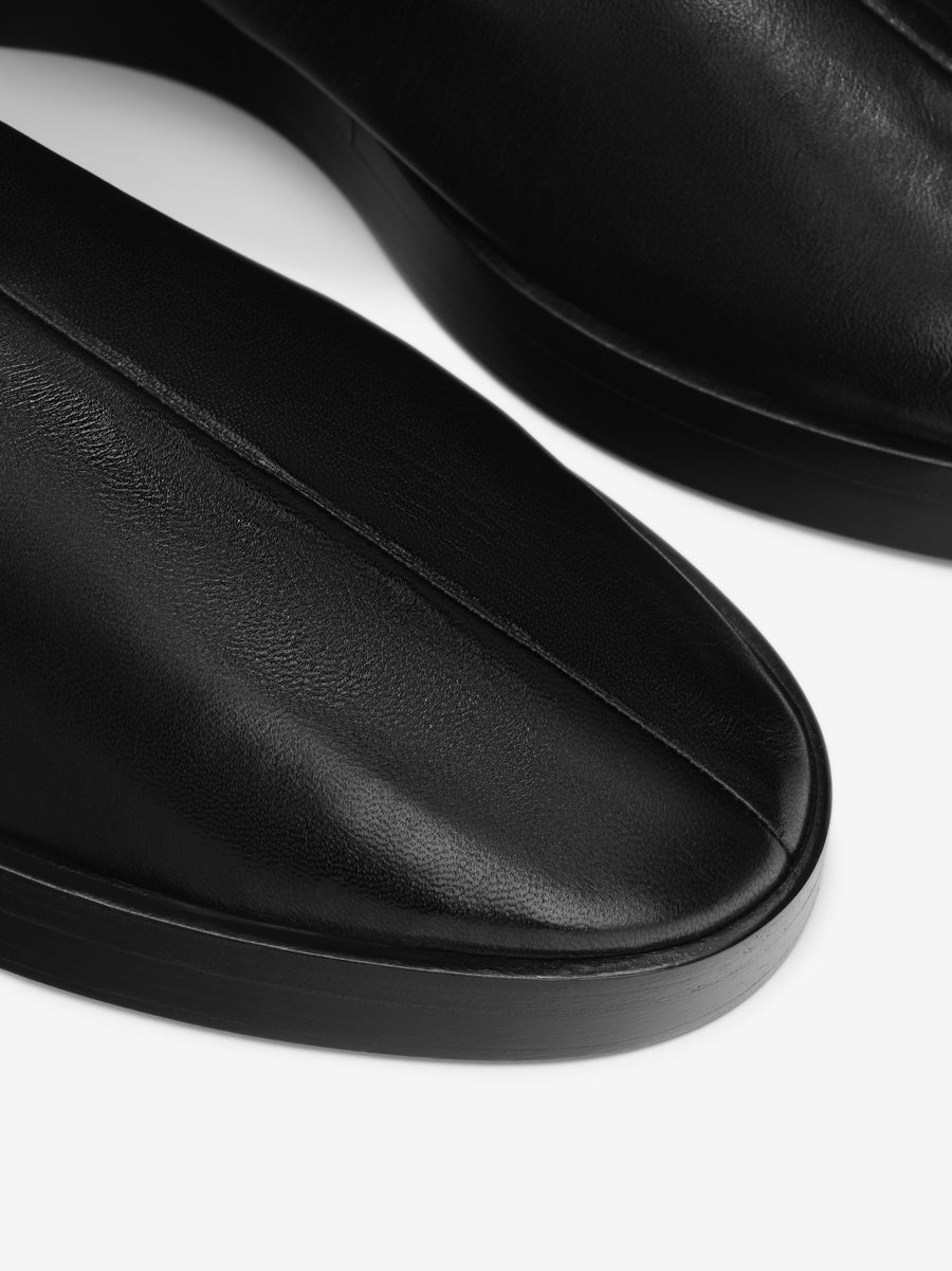 Leather Stretch Boot - 4