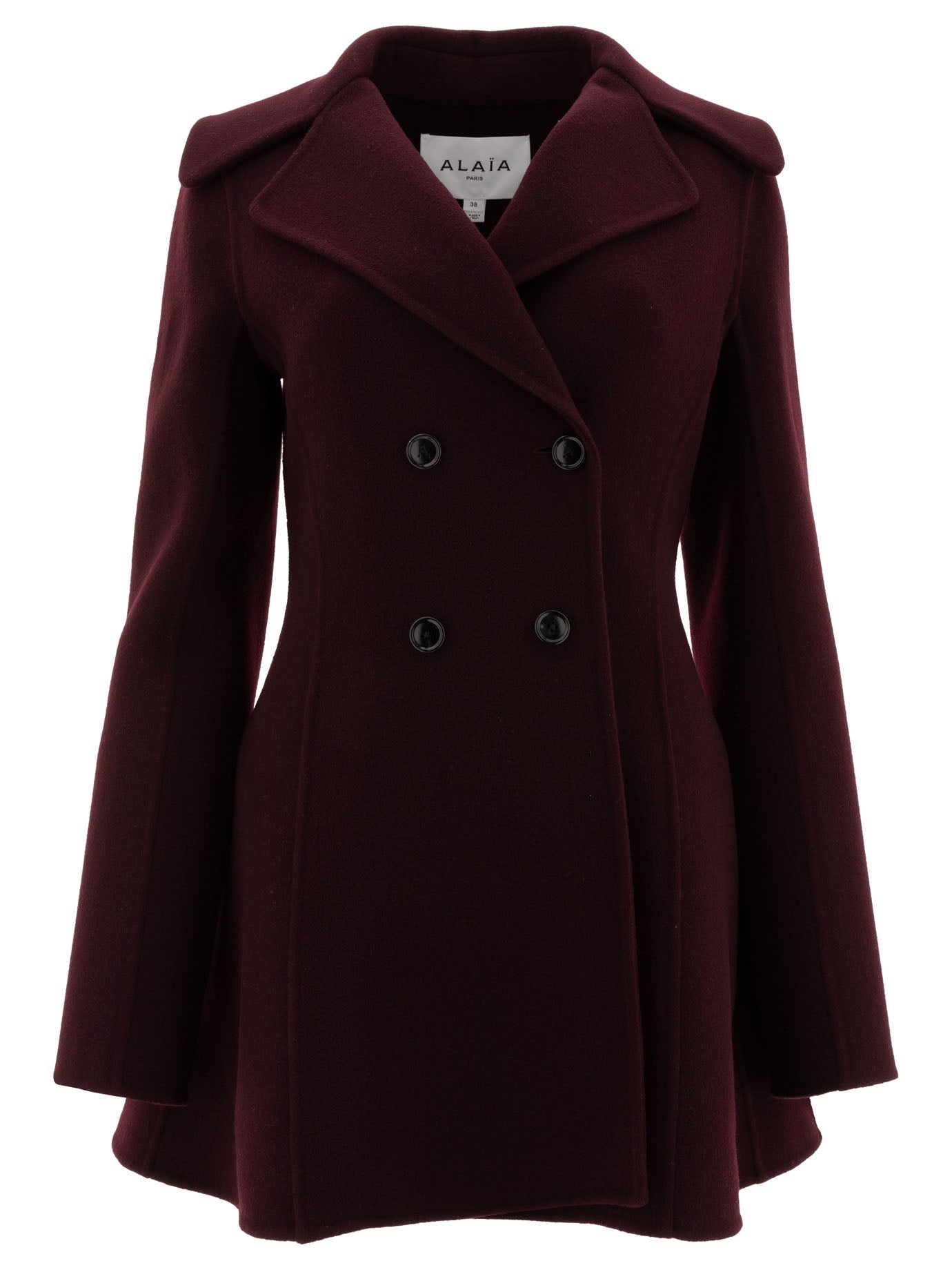 コート ALAIA SS25 Double-breasted coat (AA9V0420T473A 995) Alaïa Alaïa Double-breasted Coat | worldclassfashion
