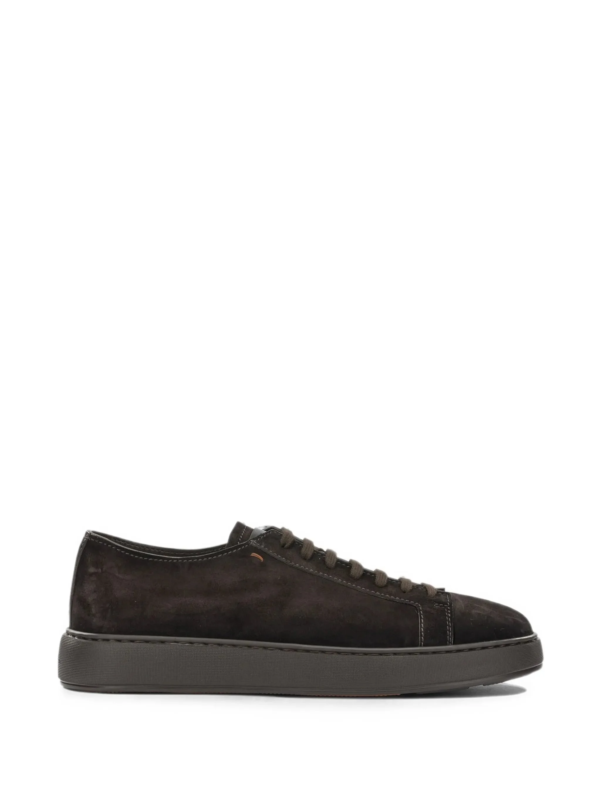 Santoni Suede Lace-up Sneakers - 1