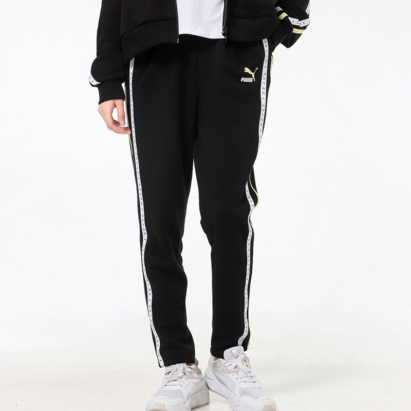PUMA (WMNS) PUMA Knitting Sports Trousers Black 531079-01 outlook