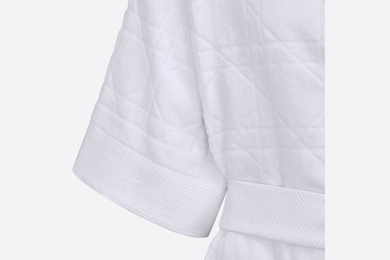 Dior Chez Moi Short Hooded Dressing Gown 3