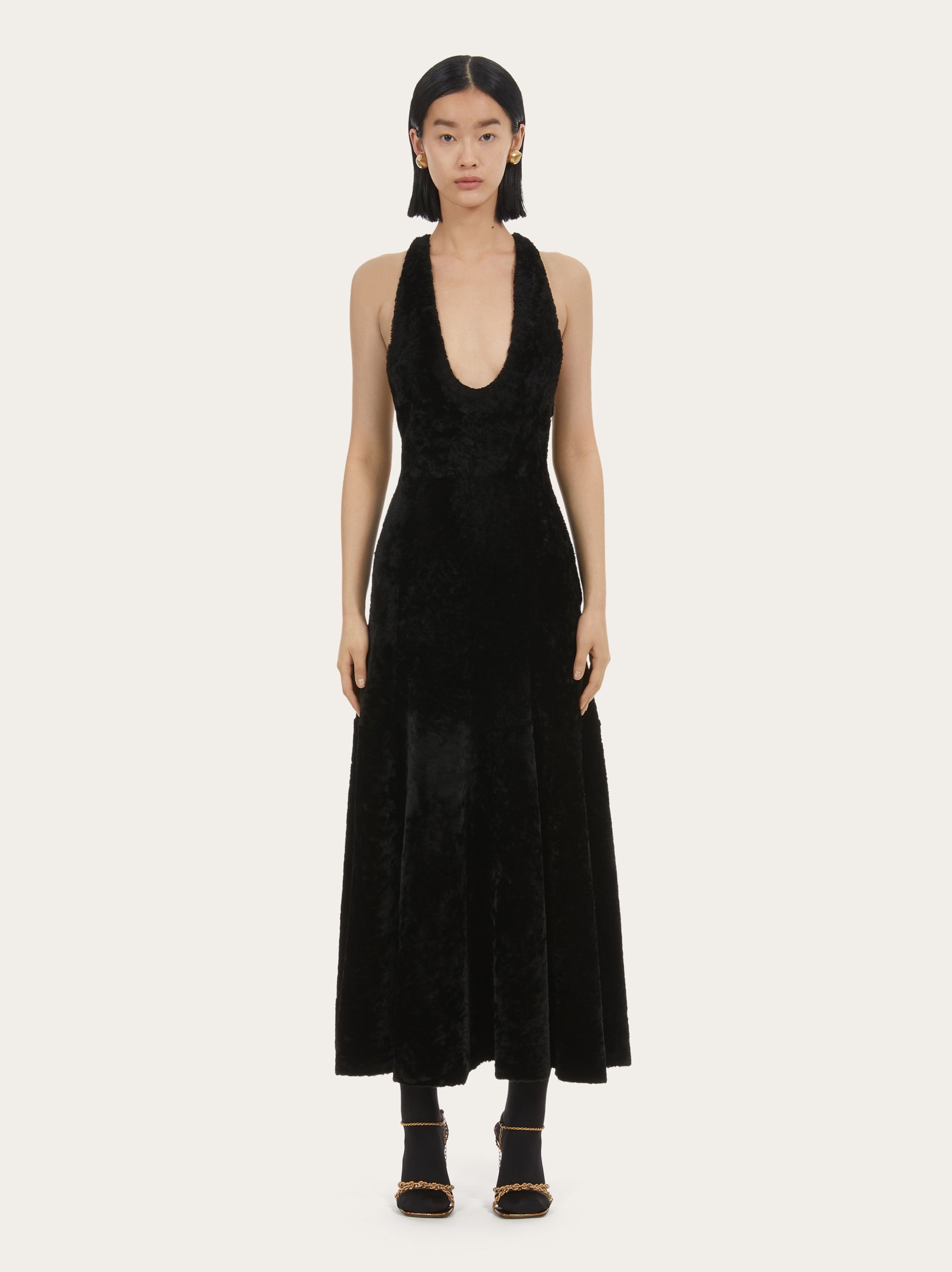 Shaved shearling dress - 2