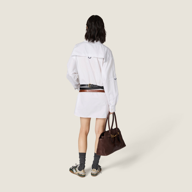 Poplin shirt-dress 3