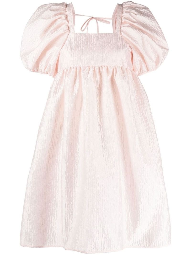 Tilde puff-sleeve minidress - 1