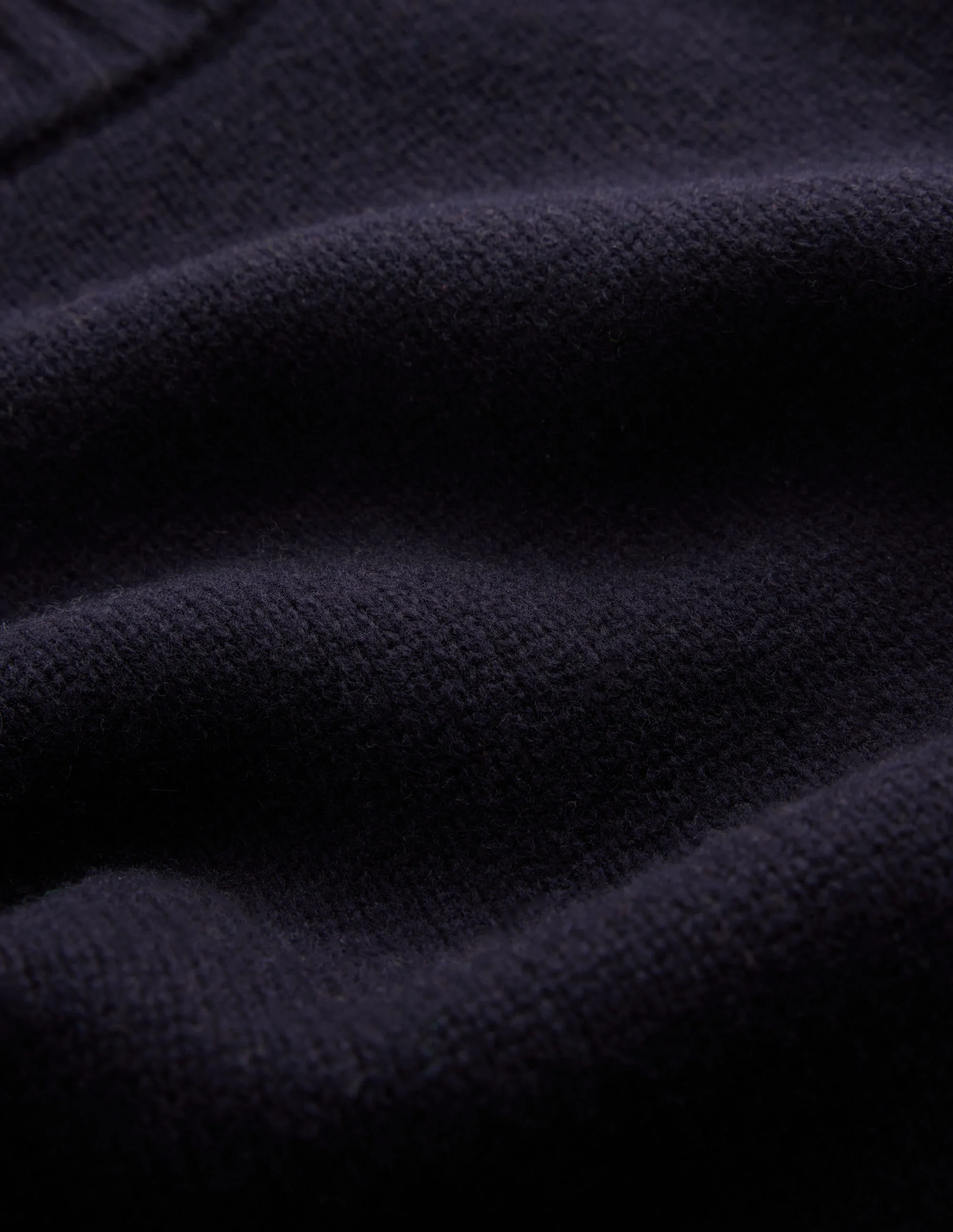 Marta Merino Wool T-shirt-Navy - 1