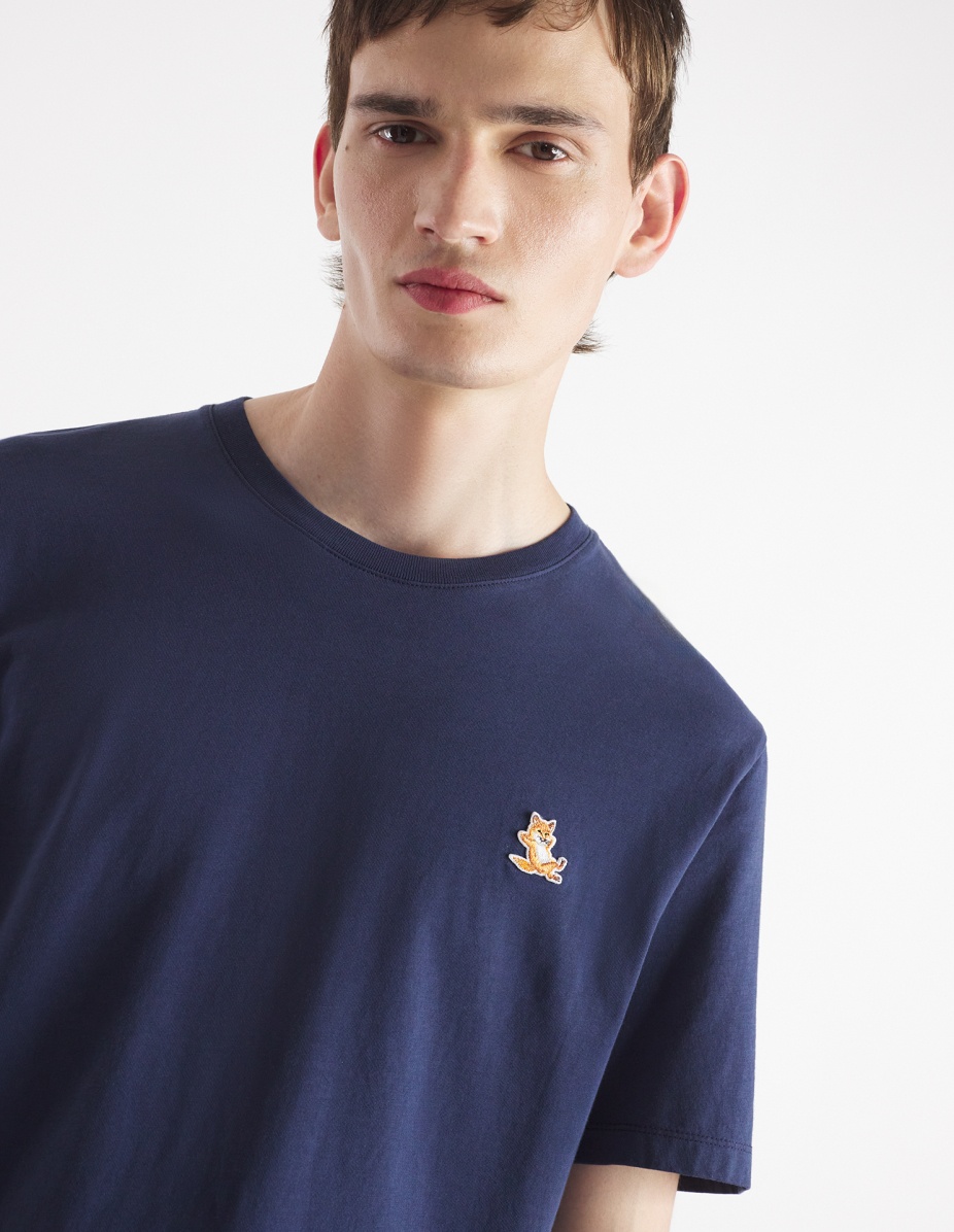 CHILLAX FOX PATCH REGULAR TEE-SHIRT - 5