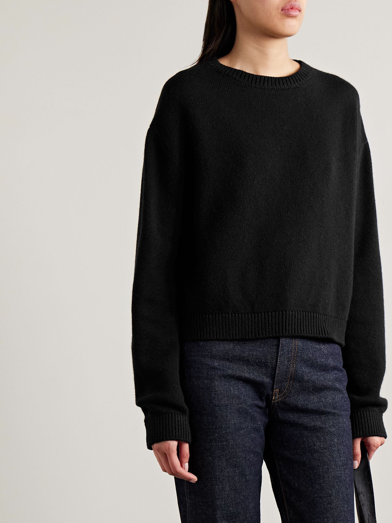 Milo cashmere sweater Black - 3