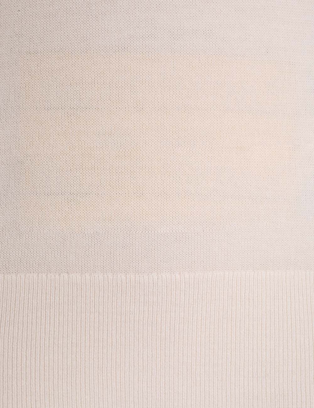 BLOUSON TIE-NECK SWEATER - 6