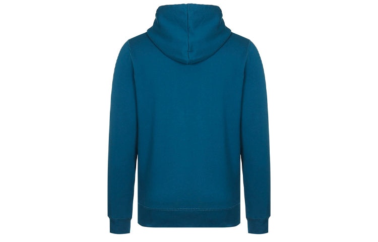 Men's Burberry Fleece Lined Long Sleeves Hooded Jacket Blue 40504161 - 2