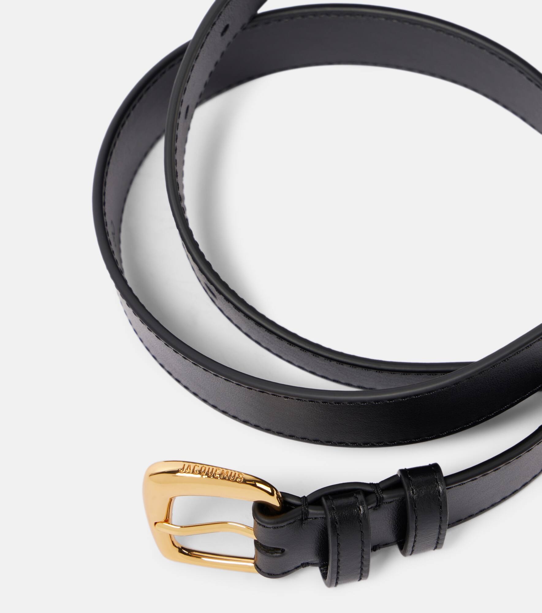 Ovalo leather belt - 3