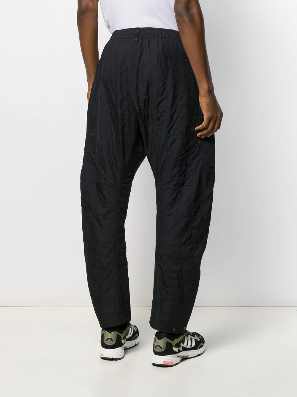 quilted track pants - 4