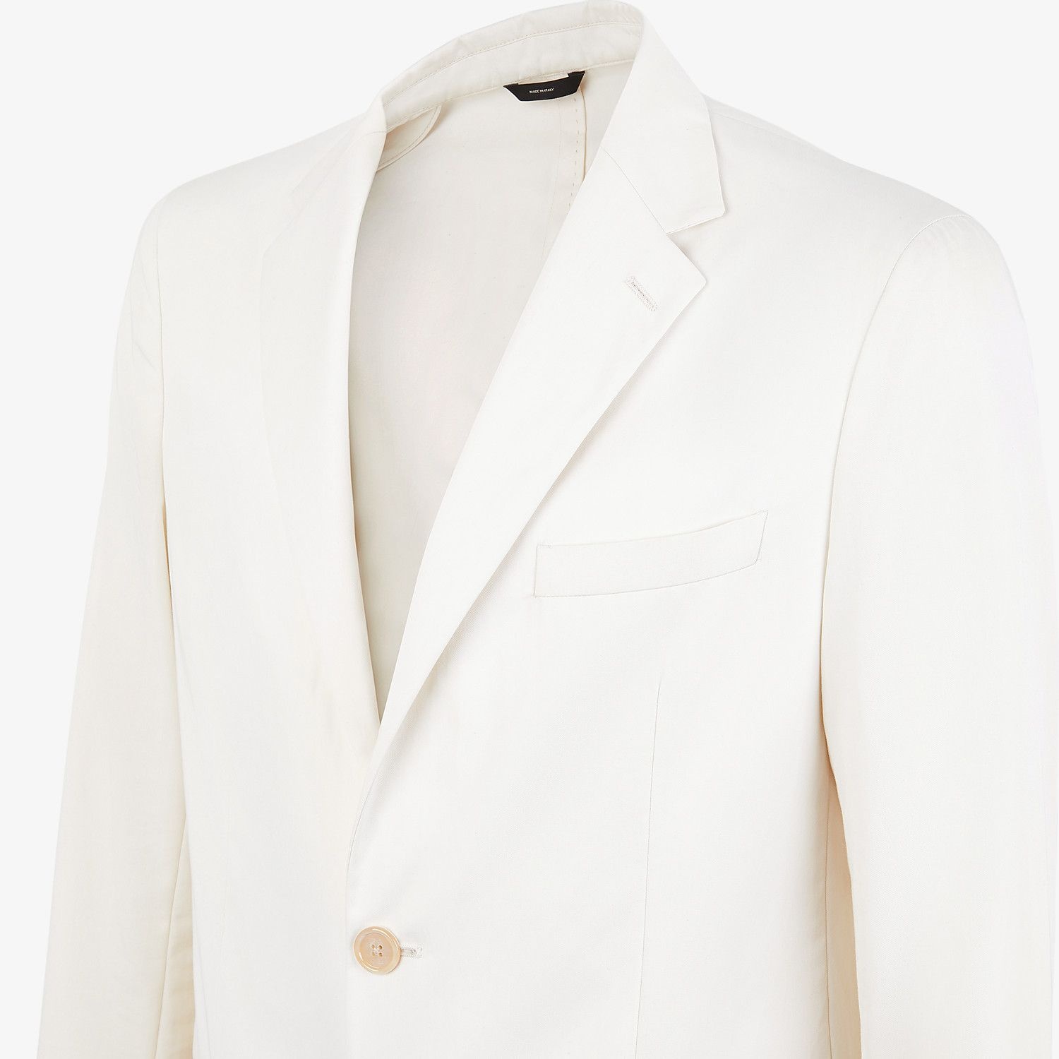 White cotton blazer - 4