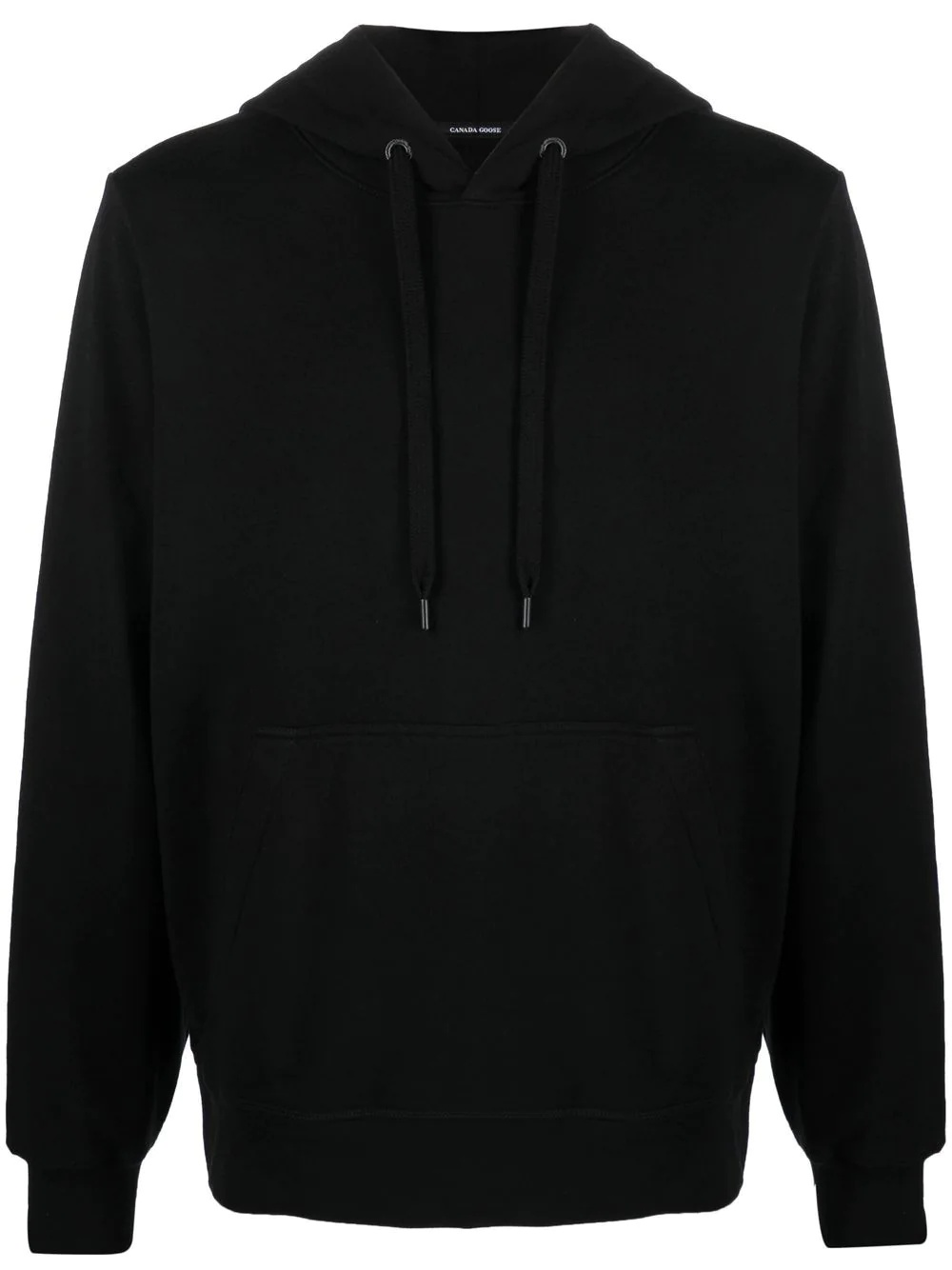 logo drawstring hoodie - 1