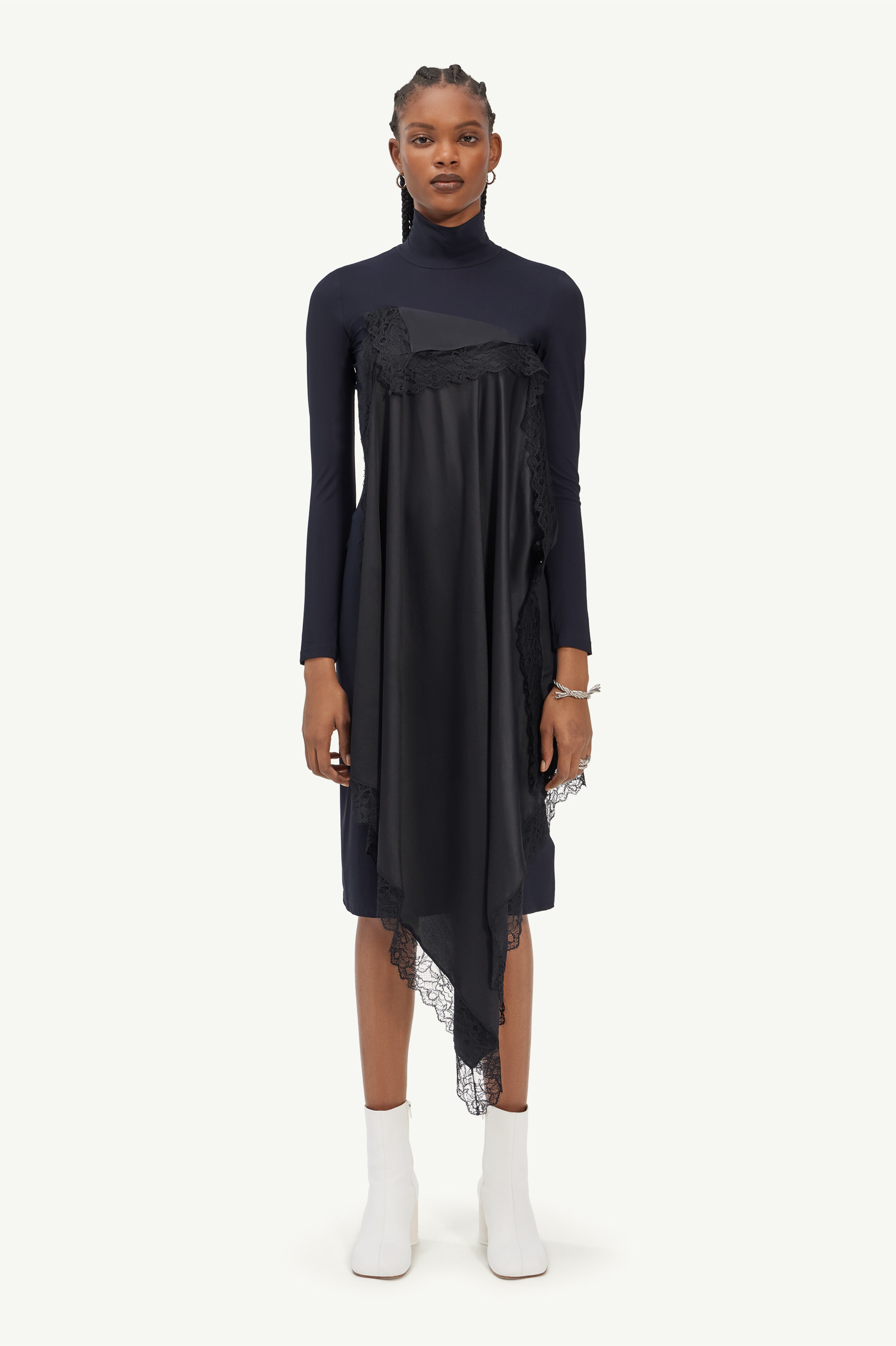 Long spliced dress - 2
