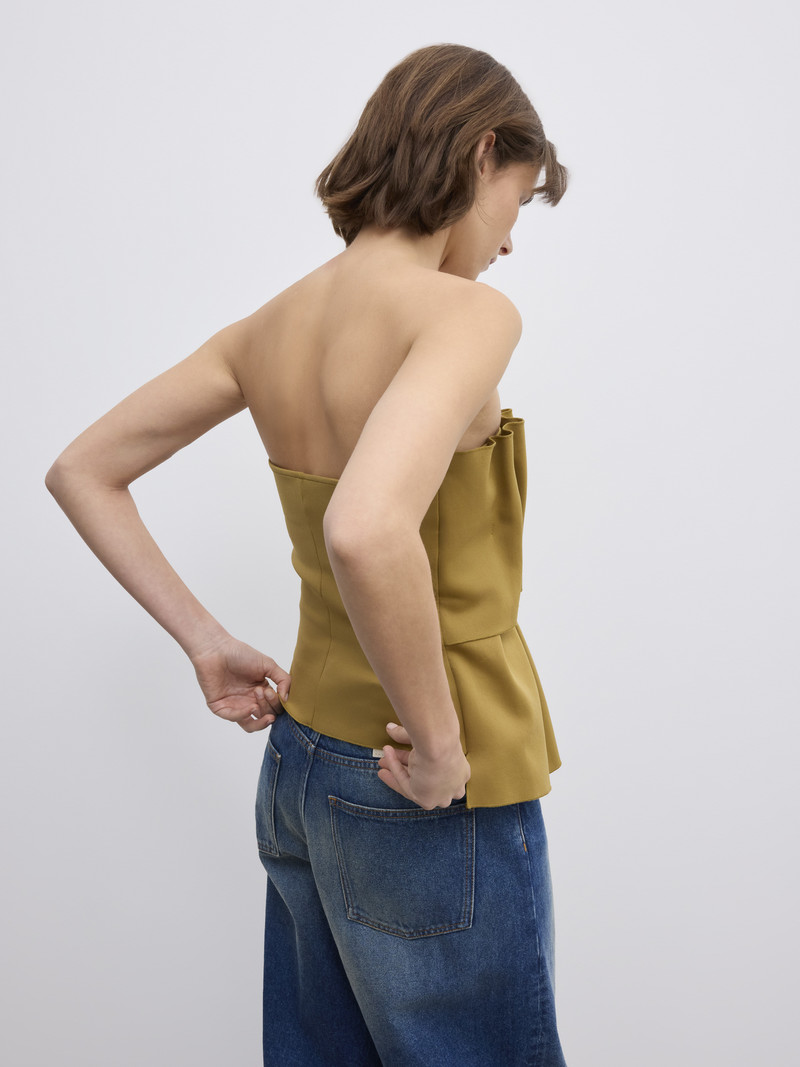 Sculpted tube top 5