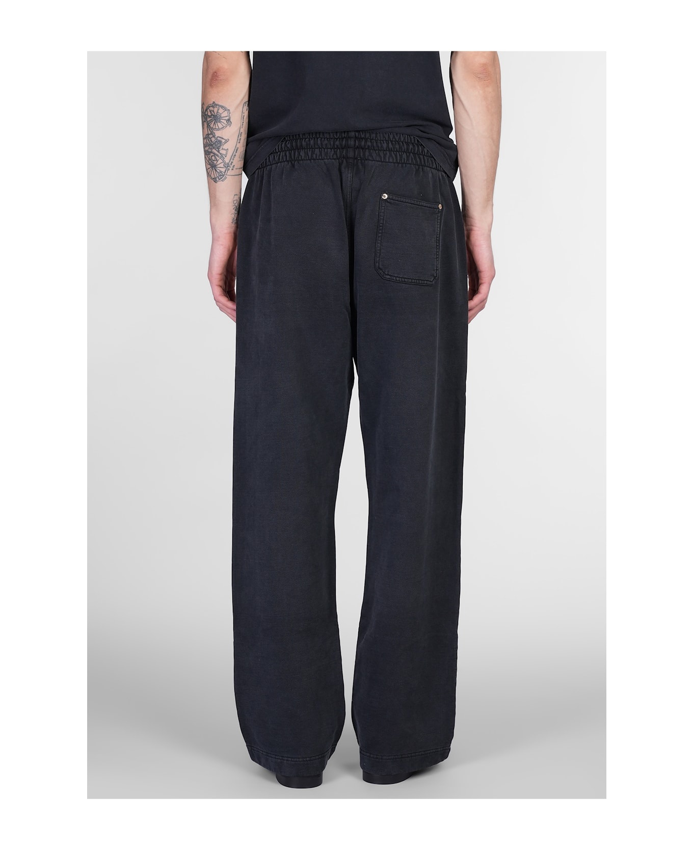 Pants In Black Cotton - 3