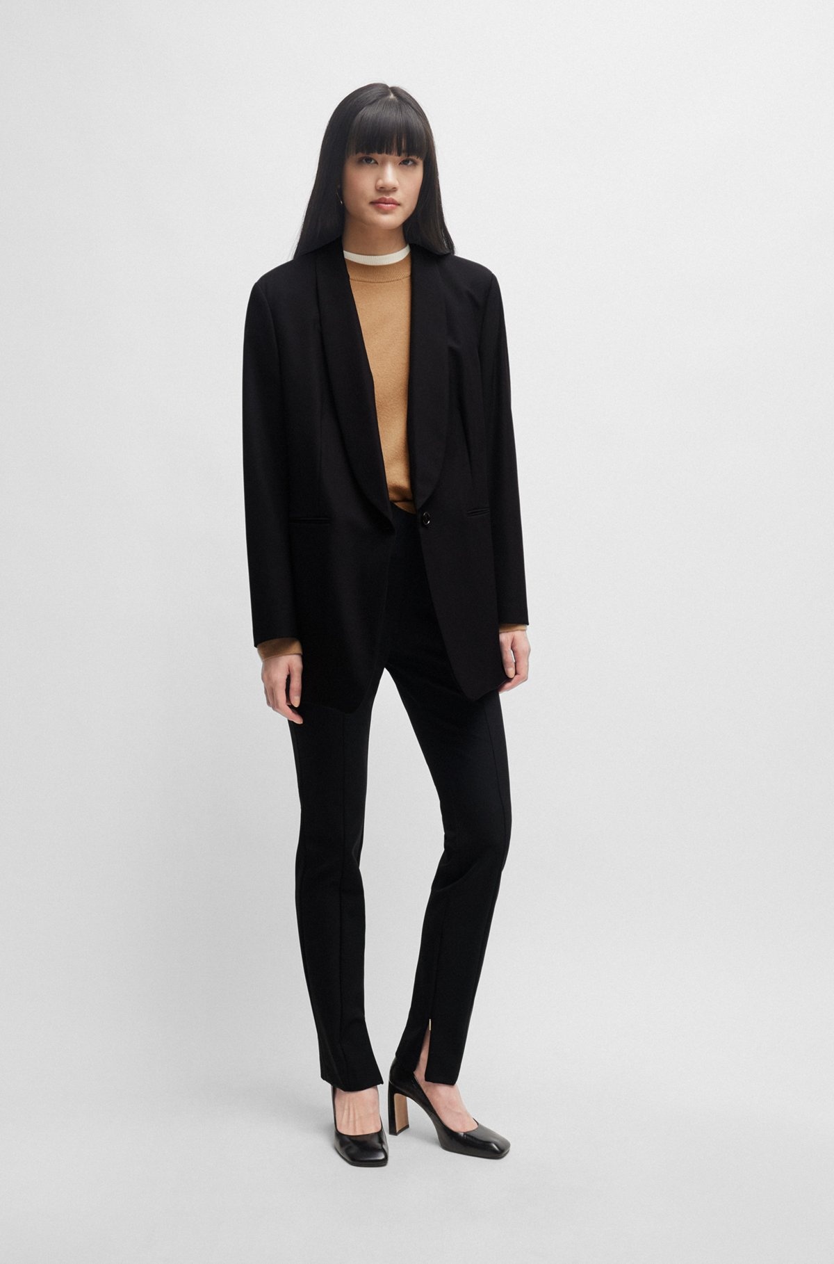REGULAR-FIT JACKET IN PERFORMANCE-STRETCH FABRIC - 3
