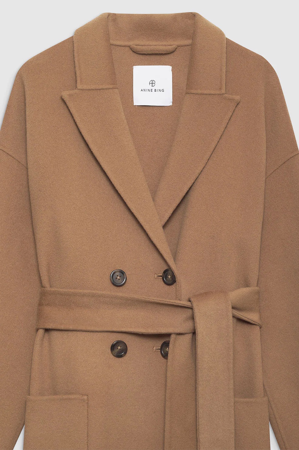 Dylan Coat - Camel Cashmere Blend - 4