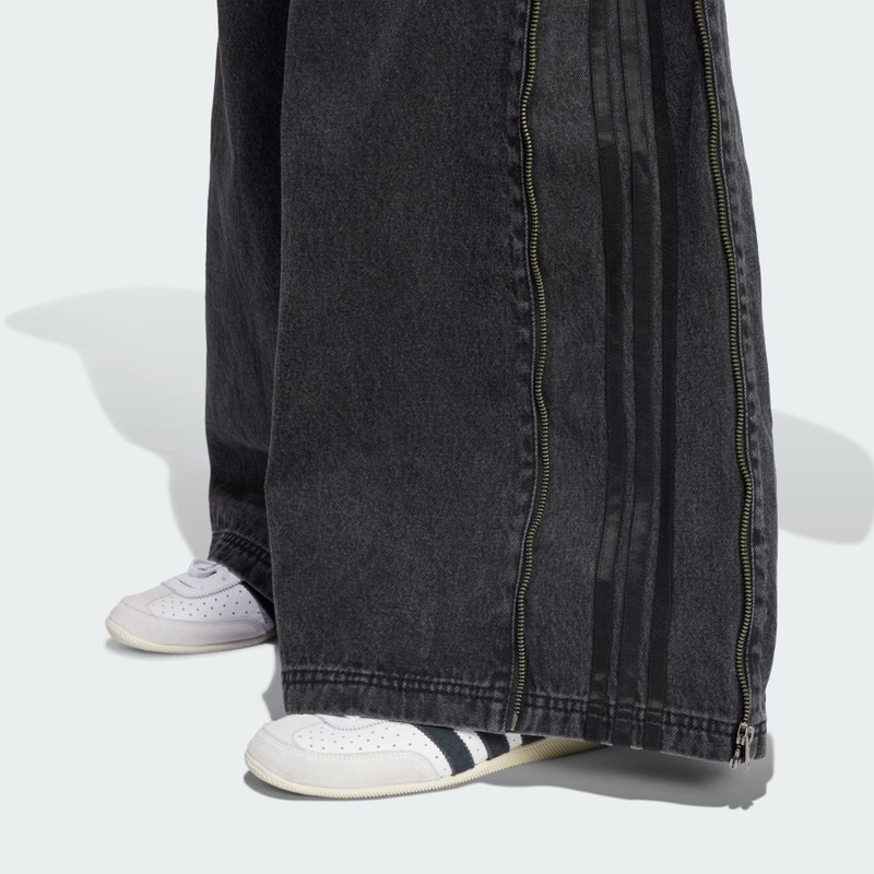 Adilenium Season 3 Zip Washed Denim Pants 6