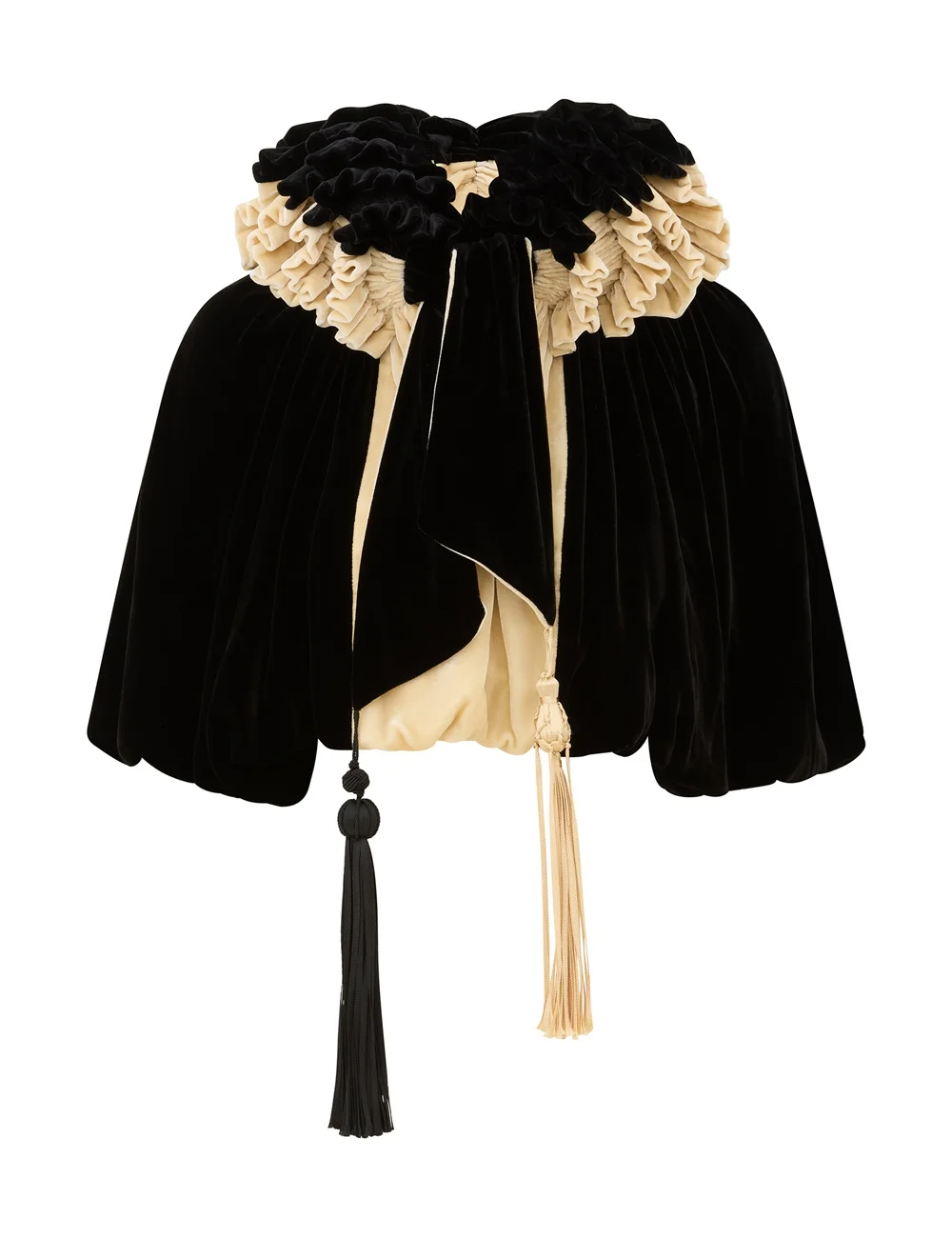 VALIANT VELVET CAPELET - 1