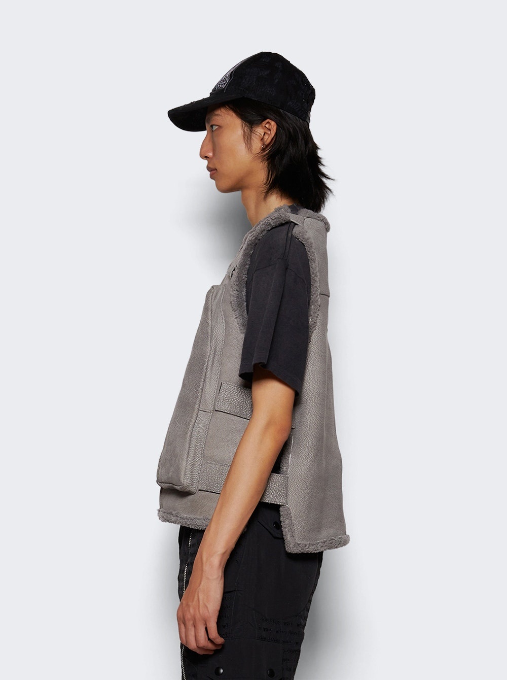 Bullet Point Vest Vintage Grey - 4