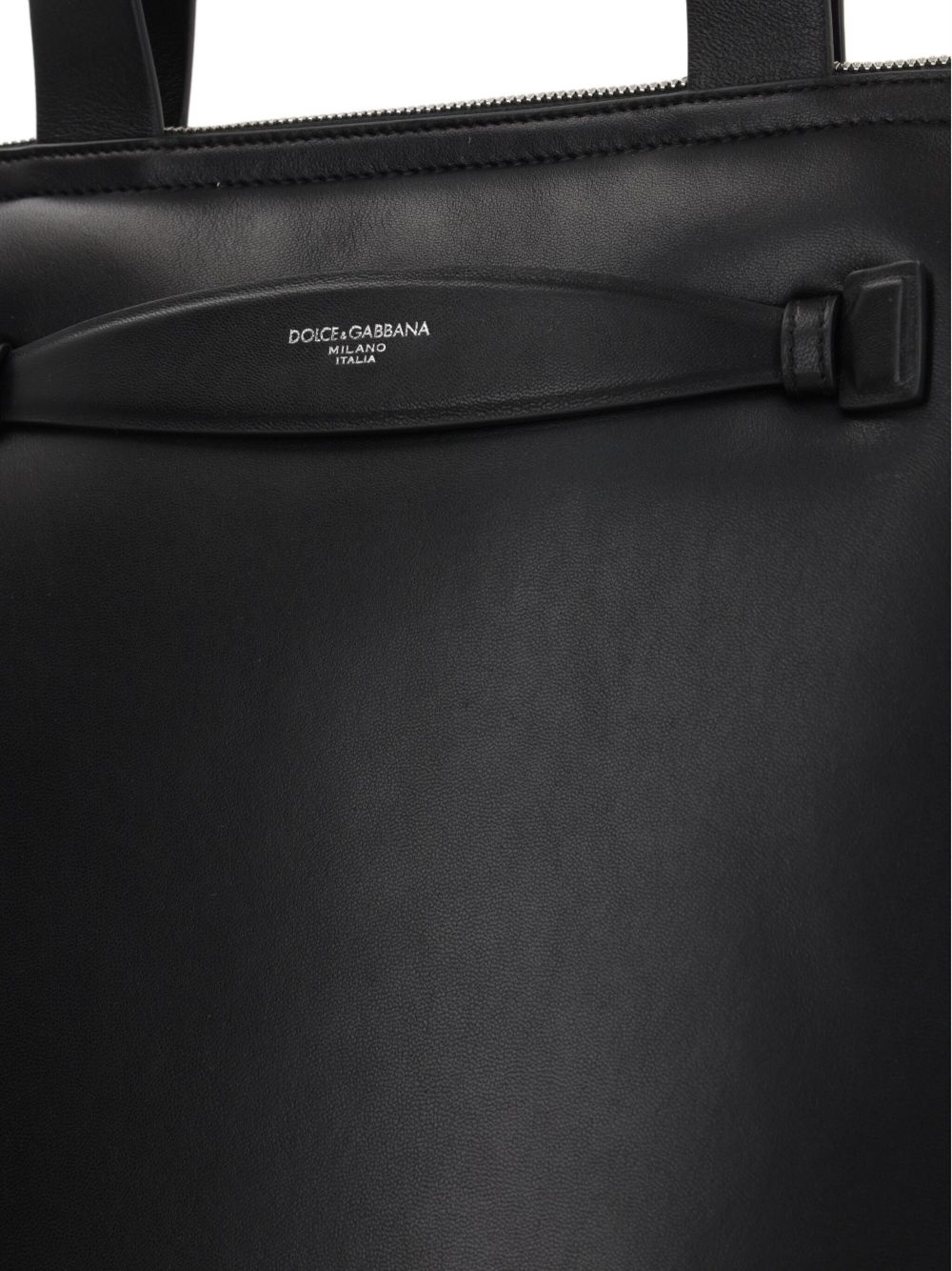 leather tote bag - 4