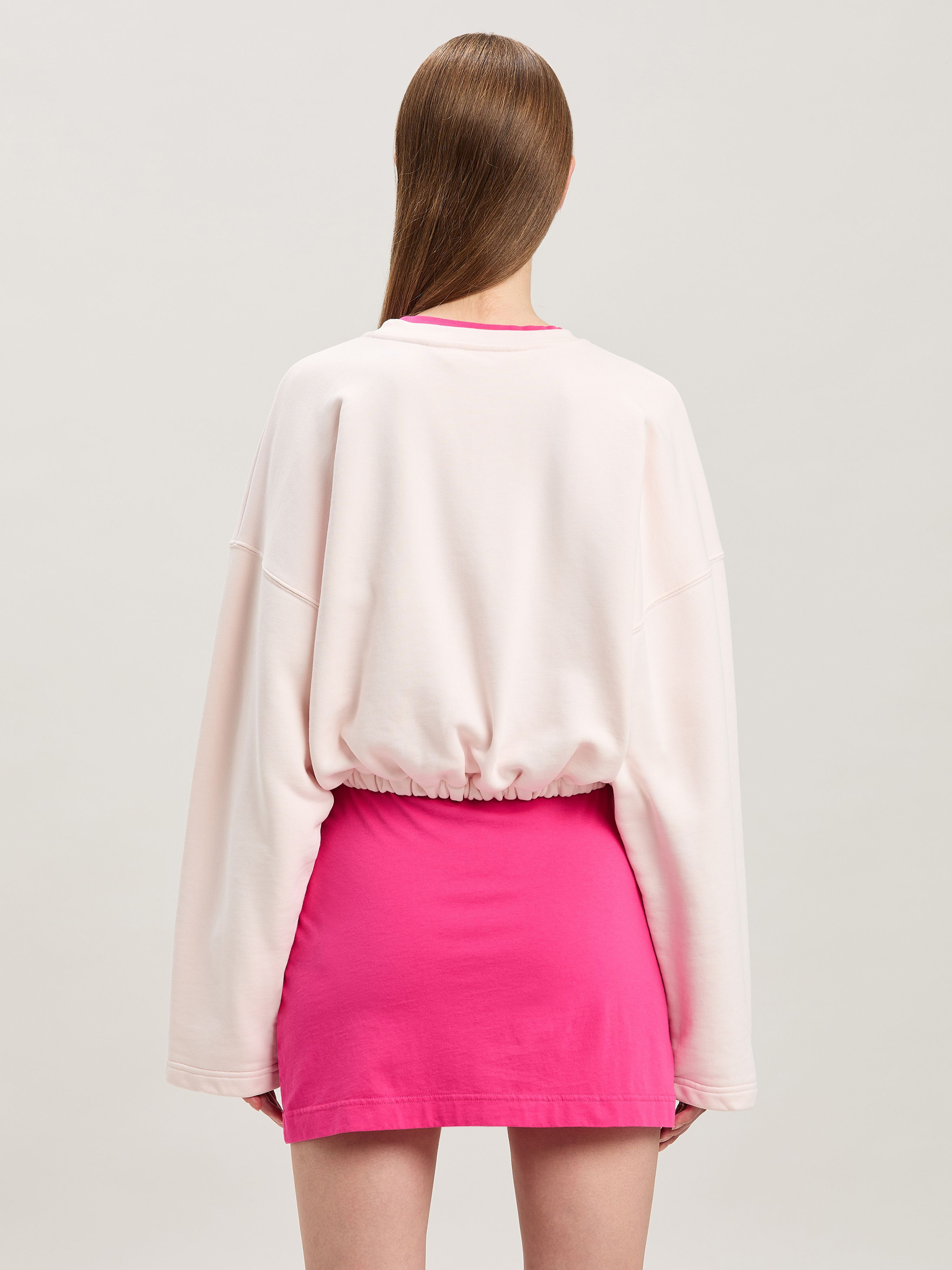 Logo Cropped sweatshirt - 5