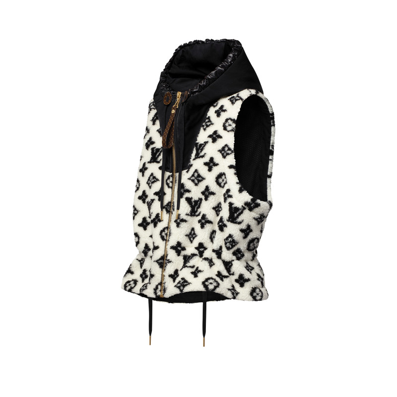 Louis Vuitton Monogram Teddy Peplum Gilet outlook