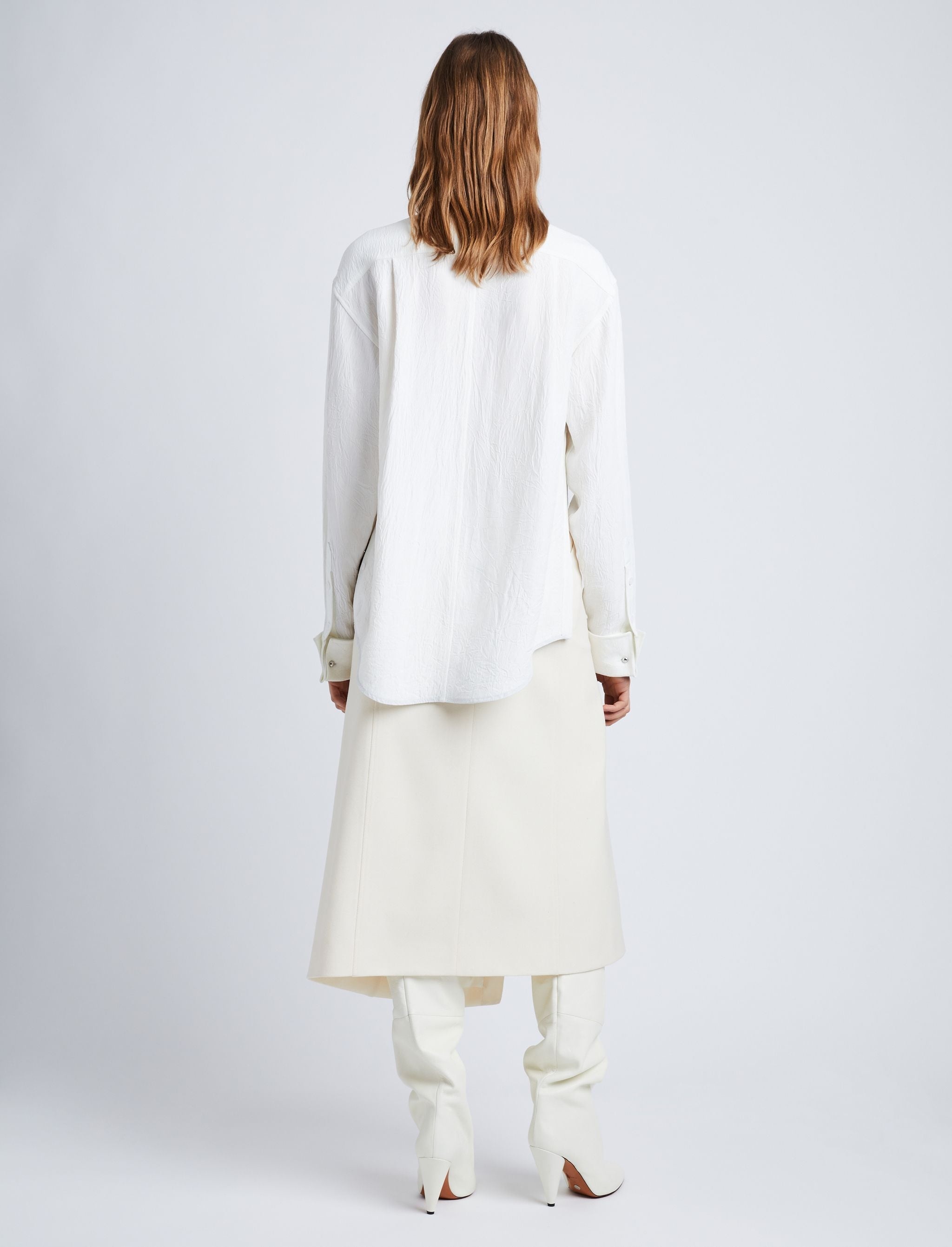 Wool Twill Skirt - 4