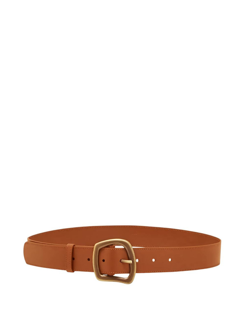 Simone irregular-buckle belt 1