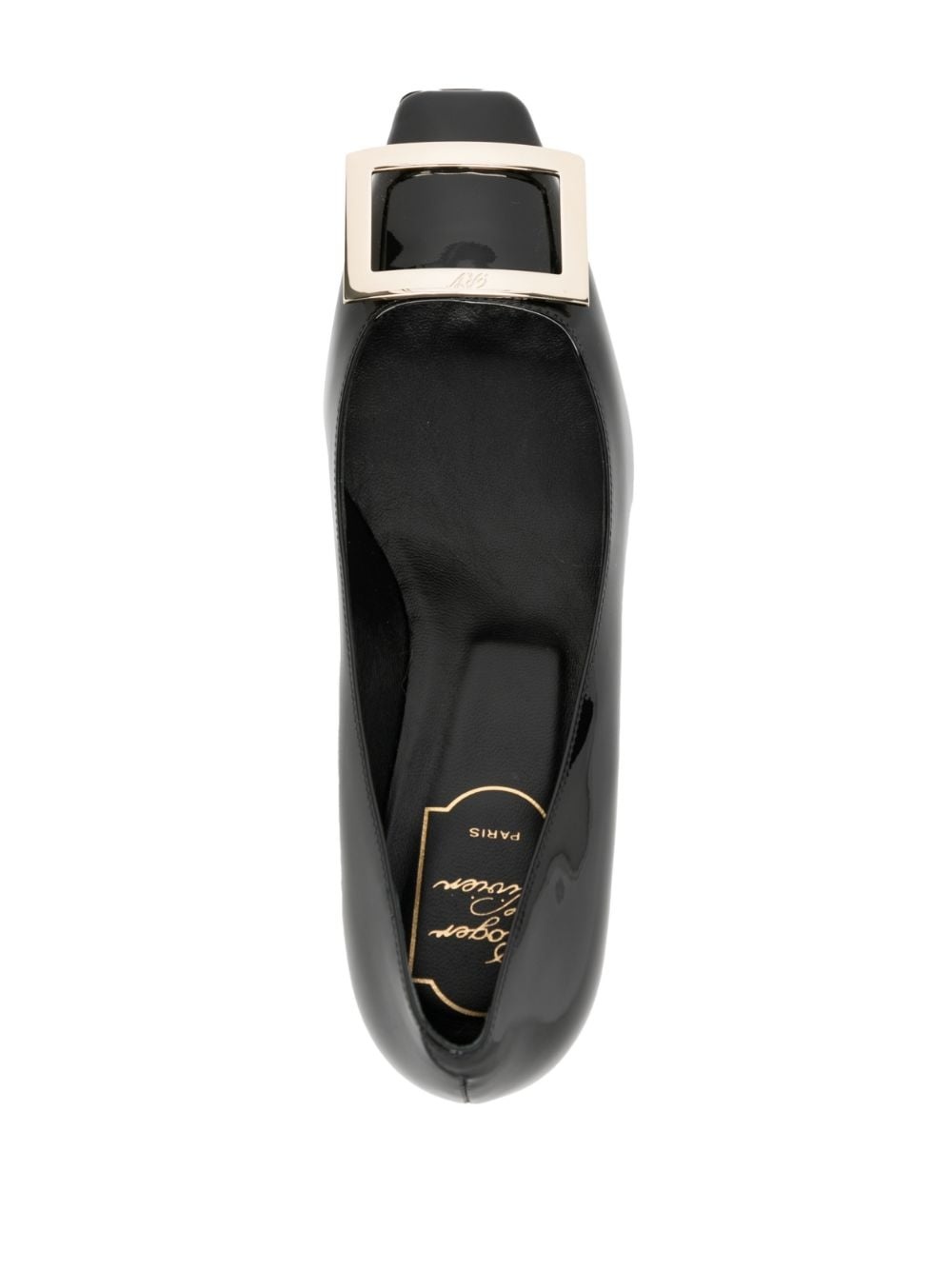 buckle-detail patent leather pumps - 4