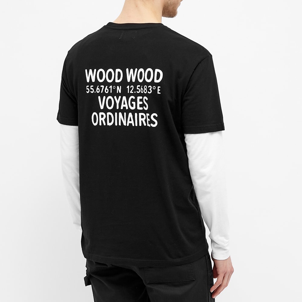 Wood Wood Voyages Back Print Tee - 5