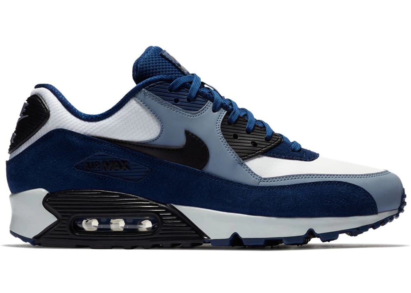 Nike Air Max 90 Blue Void Black Ashen Slate - 1