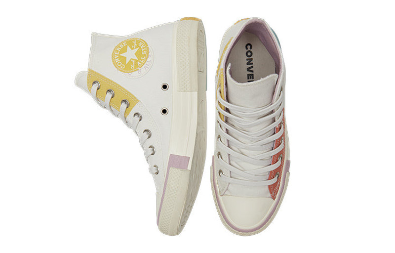 Converse (WMNS) Converse Chuck Taylor All Star 'White Yellow' 572443C outlook