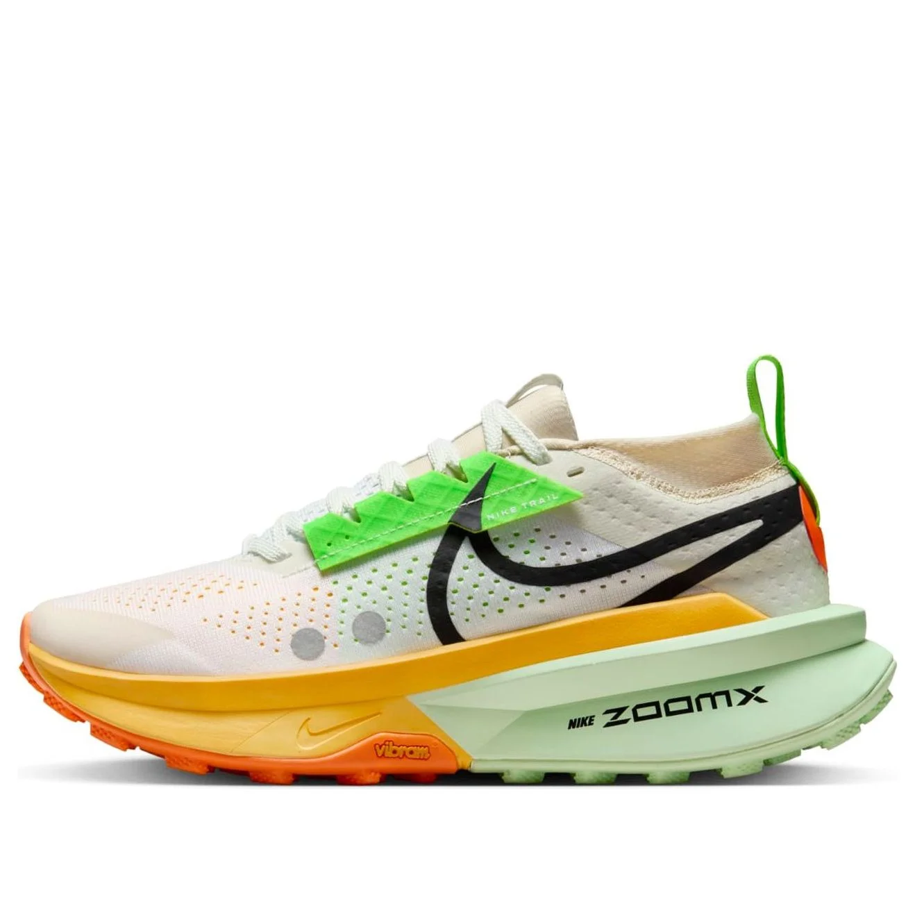 (WMNS) Nike ZoomX Zegama 2 'Summit White Laser Orange' FD5191-100 - 1