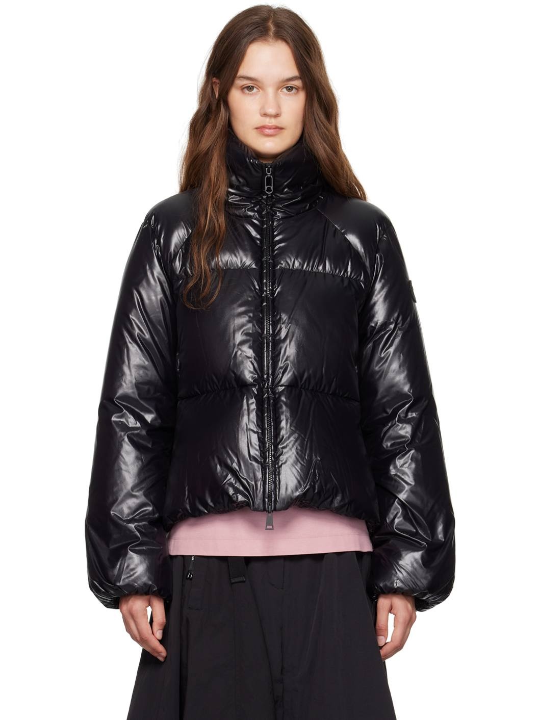 Black Breteuil Down Jacket - 1