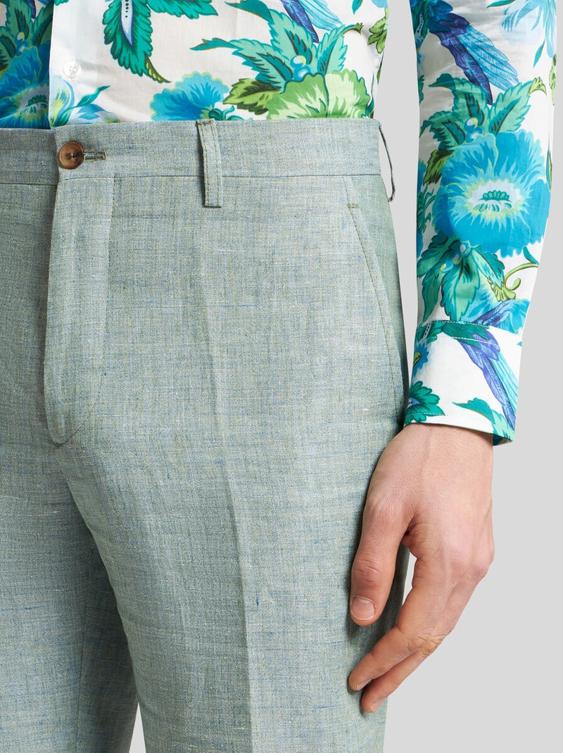 Etro LINEN TROUSERS outlook