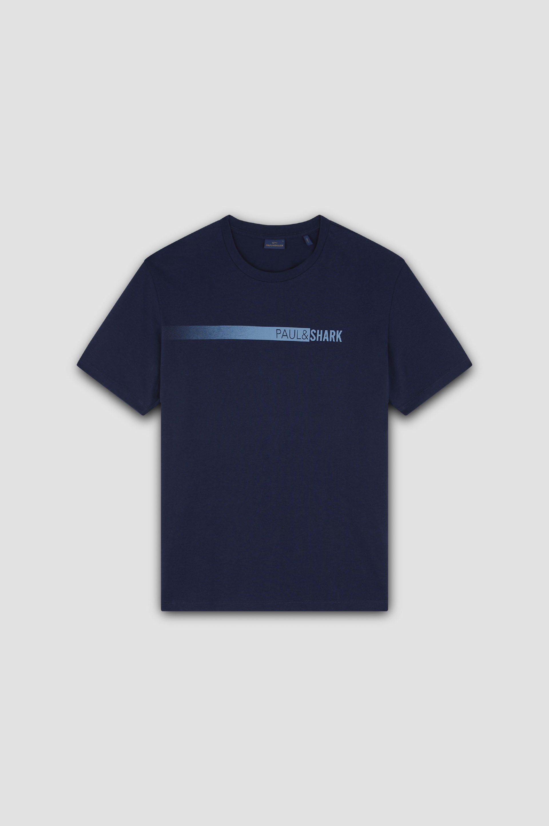 COTTON JERSEY T-SHIRT WITH PRINT - 1