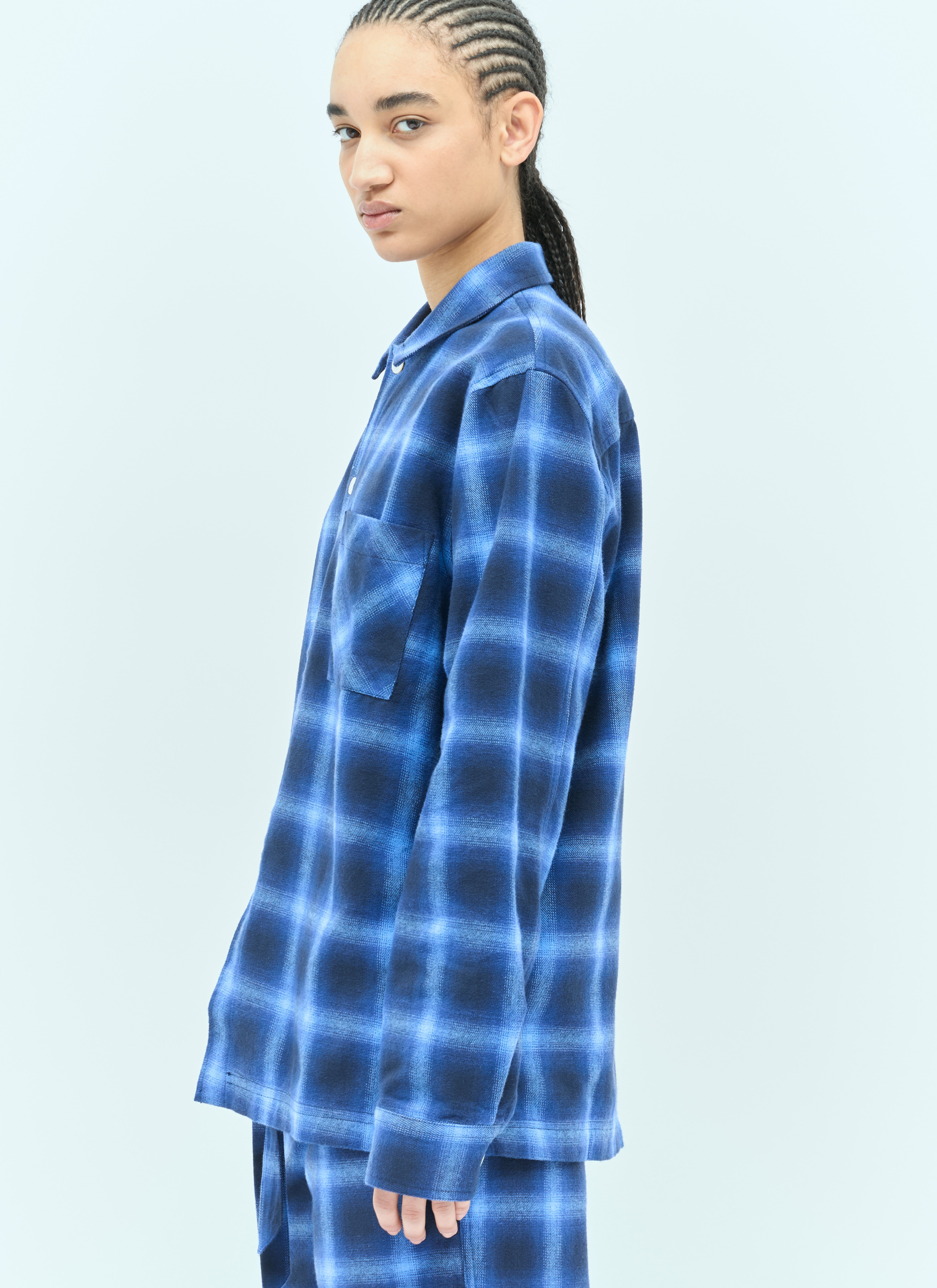Plaid Pyjama Shirt - 5
