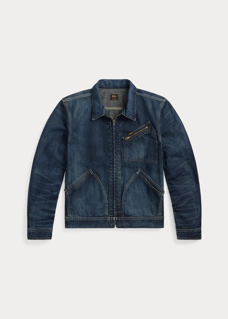 Leyton Indigo Denim Jacket - 1