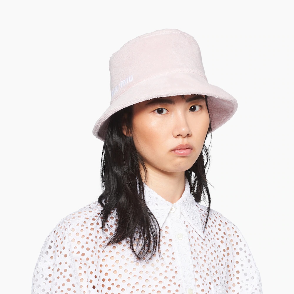 Terry cloth bucket hat - 4