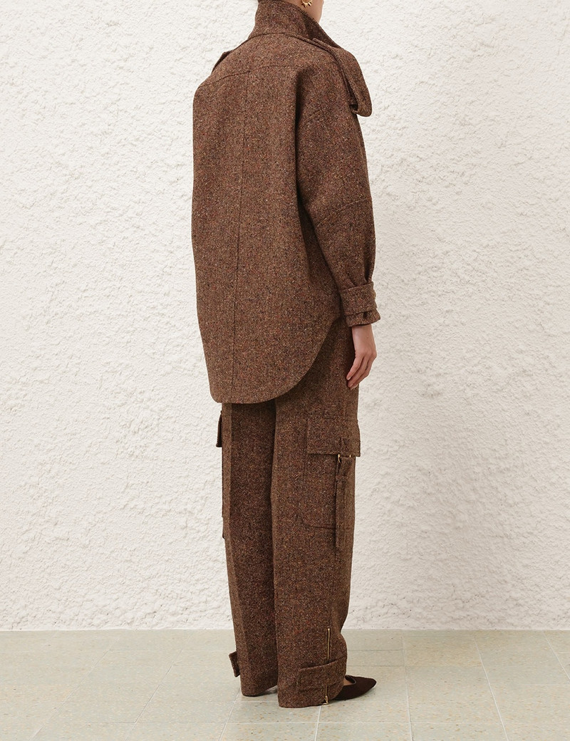 ILLUSTRATION TWEED JACKET 4