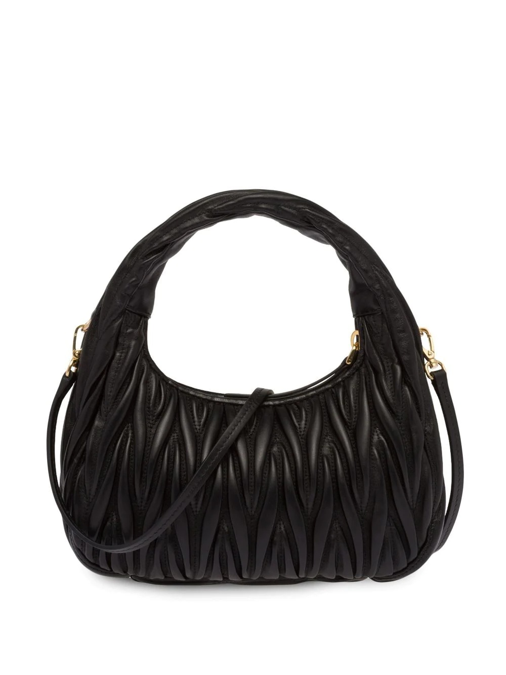 Miu Wander matelassé mini bag - 3