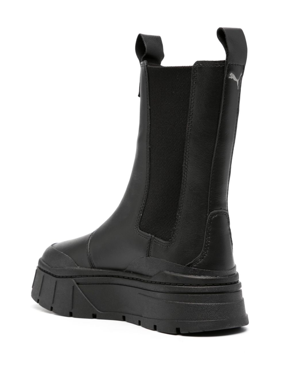 PUMA Mayze Stack 50mm leather Chelsea boots | REVERSIBLE